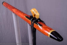 Grenadillo  Native American Flute, Minor, Mid G-4, #K20E (9)